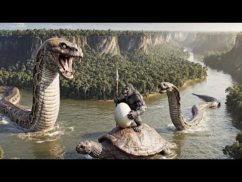 Prehistoric Humans vs Titanoboa: The Deadliest Battle in Ancient History (Episode 22)!