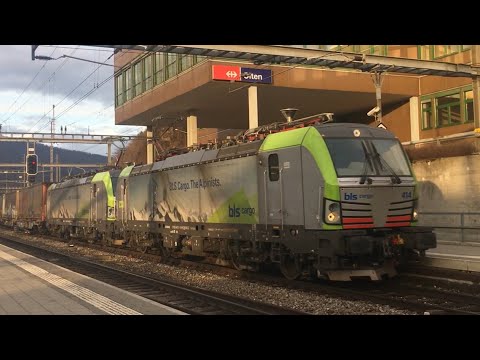 [FR/DE] Trafic ferroviaire/Bahnverkehr Olten - 04.02.2018 - Transports Publics Suisses