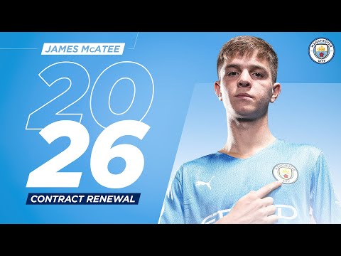 JAMES McATEE NEW CONTRACT! | Our Man City youngster extends his stay!