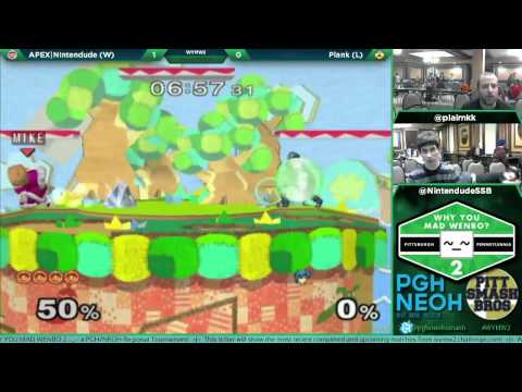 WYMW2 | Nintendude (ICs) vs. Plank (Sheik, Marth, Fox) | Grand Finals