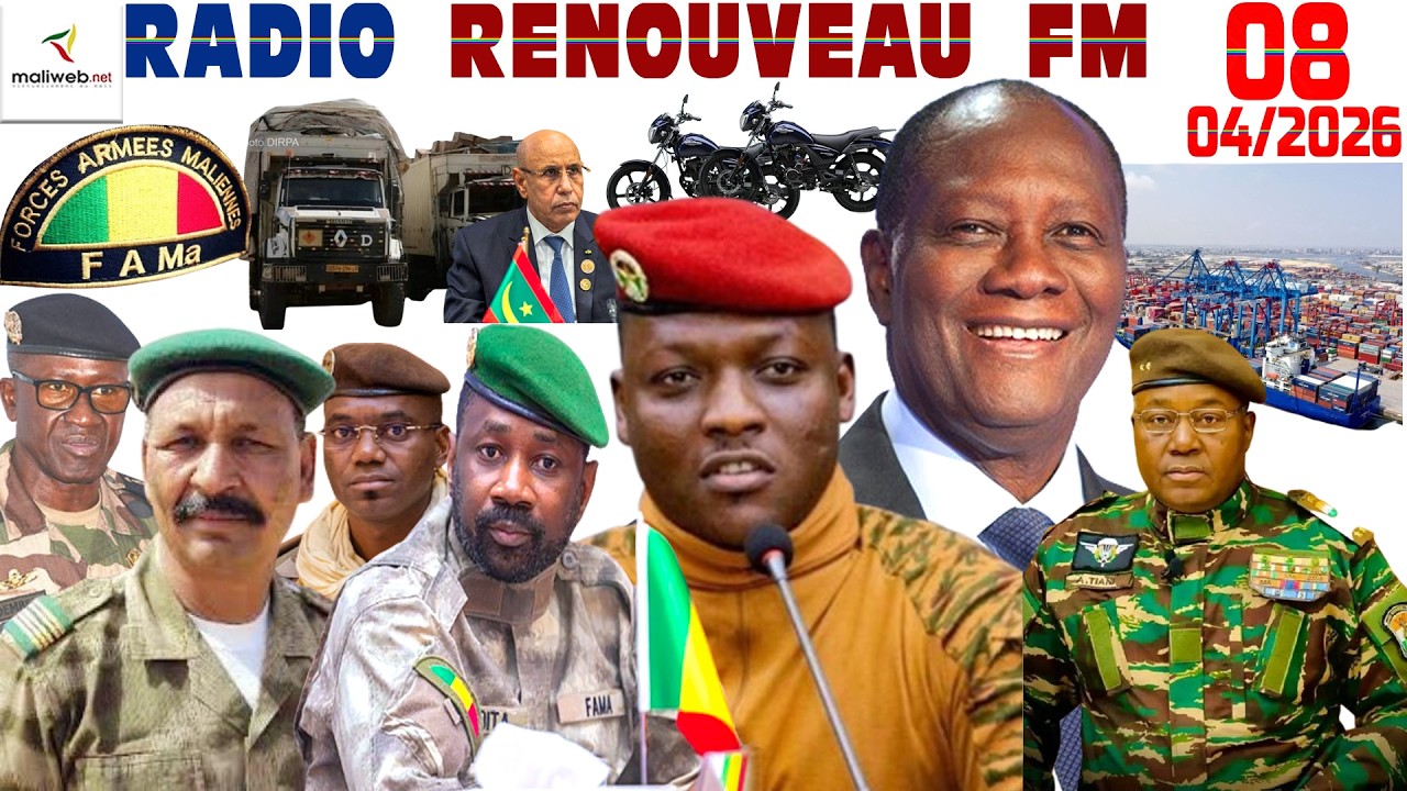 La Revue de Presse de la RADIO RENOUVEAU FM du 08 Avril 2026