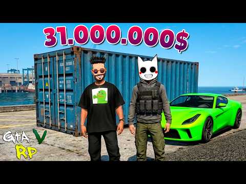 МОЙ КОЛЛЕГА ИНВЕСТИРОВАЛ В ОЧЕНЬ ДОРОГОЙ КОНТЕЙНЕР! ГТА 5 РП (ECLIPSE GTA 5 RP)