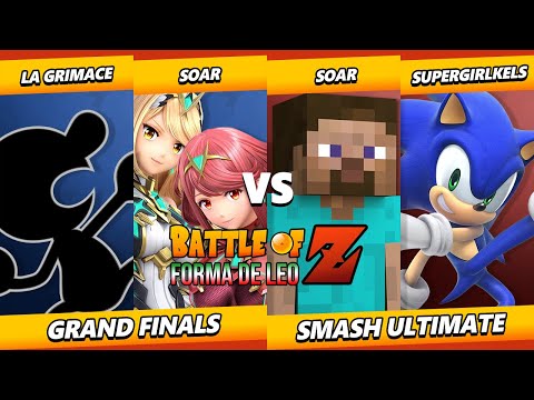 Battle of Z GRAND FINALS - LA GRIMACE & Blacktwins13 Vs. Soar & SGK - Smash Ultimate Tournament