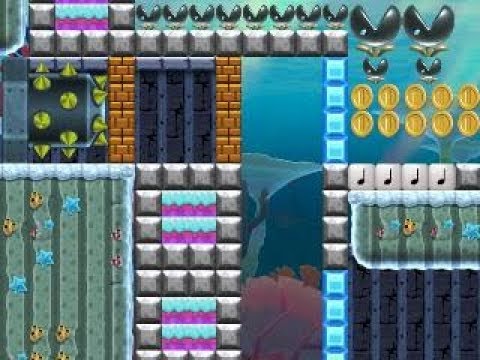 [NSDBU] 3-4 Brinewater Brig ⚡️ by Gilmore ⚡️ SUPER MARIO MAKER Raw GAMEPLAY