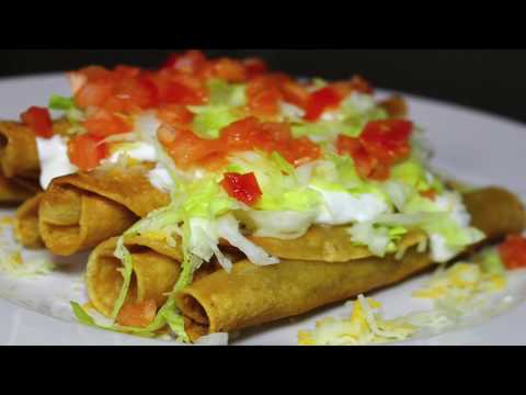 Roll Tacos/ Crujientes Flautas De Pollo.