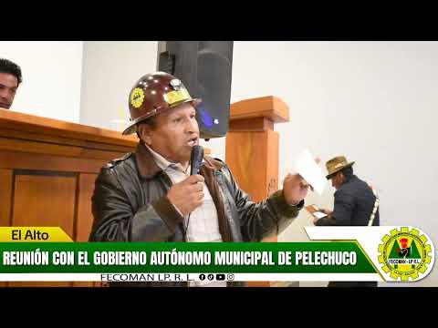 #FecomanLaPazR.L. I 𝐑𝐄𝐔𝐍𝐈𝐎𝐍 𝐂𝐎𝐍 𝐄𝐋 𝐆𝐎𝐁𝐈𝐄𝐑𝐍𝐎 𝐀𝐔𝐓𝐎́𝐍𝐎𝐌𝐎 𝐌𝐔𝐍𝐈𝐂𝐈𝐏𝐀𝐋 𝐃𝐄 𝐏𝐄𝐋𝐄𝐂𝐇𝐔𝐂𝐎