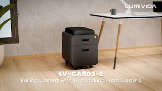 Mobile Drawer Cabinet | CAB03-2 | LUMIVIDA
