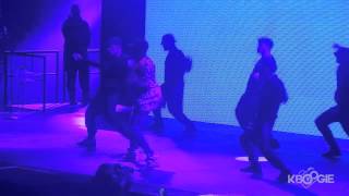 Chris Brown Dances to K CAMP's LIL BIT(BTS Tour Atlanta)