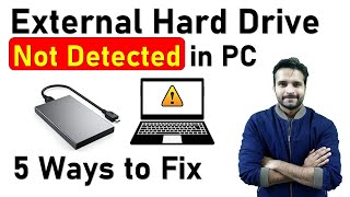 5 Ways to Fix External hard disks not getting detected in Windows 10