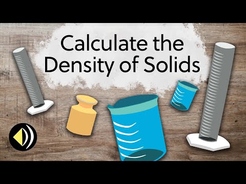 How to Calculate Density of a Solid Object | Real Example