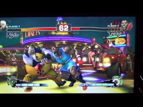 SCR Super Street Fighter 4 AE Top 32 EG Justin Wong (Rufus) vs Keno (Balrog(Boxer)
