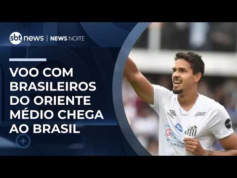 Brasileiros repatriados do Oriente Médio chegam a Guarulhos | #NewsNoite