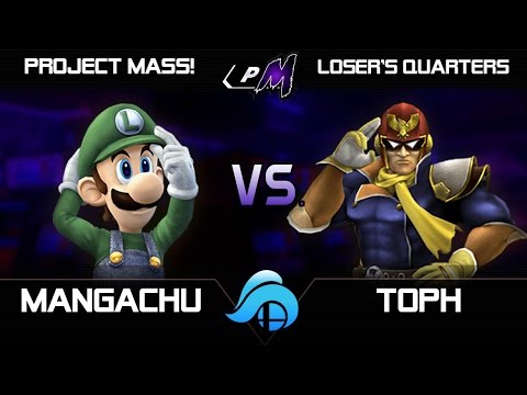 Project MASS Losers Quarters - Mangachu (Luigi/Wario) vs. Toph (Falcon)