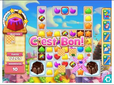 Cookie Jam - LEVEL 758  --   2 STARS  ( No booster ) GAMES