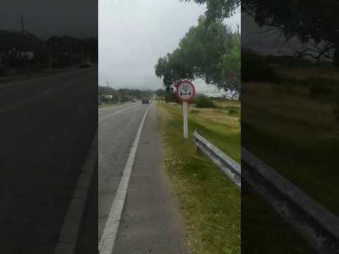 🌧️🌴🚏desde 📍 Bella Vista hasta Las Flores |(Maldonado, #Uruguay ) 🚲☔