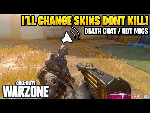 FUNNY WARZONE Death Chat Rage Reactions! (HOT MIC #20)