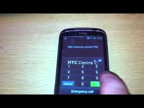 SIM NETWORK UNLOCK PIN (HTC DESIRE C) using sim-unlock.net