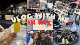 ♡ ATL VLOG | hanging out with my bf, apartment hunting, braves baseball game ♡
