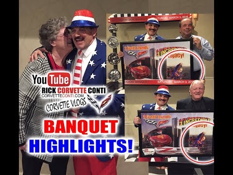 RICK CONTI AT EAST OHIO CORVETTE AWARDS BANQUET 2018 Video