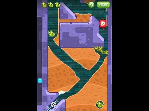 Where's my water? Level C2-6 - 3 Ducks / Stars Walkthrough - Wo ist mein Wasser?