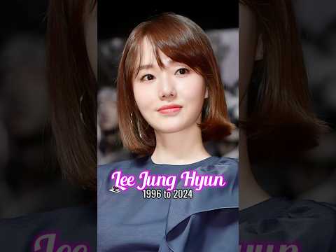 Lee Jung Hyun evolution from 1996 to 2024