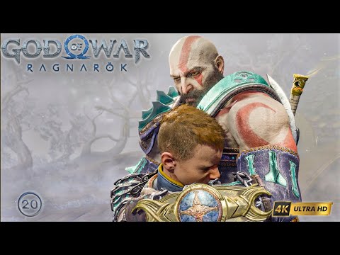 God of War Ragnarok - Atreus Comes Home From Asgarde - Kratos Hugs Atreus PART 20 FULL GAME 4K60FPS