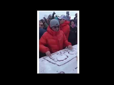 TECHNO MUSIC IN THE SNOW  - DJ HALOWEEN PARTY