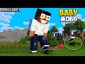 Minecraft, But there are Baby Mobs || Minecraft Mods || Minecraft gameplay