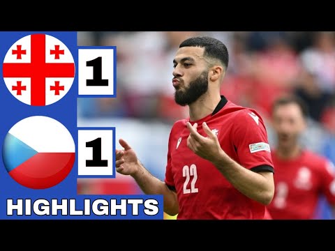 🔴⚪️Georgia vs Czechia (1-1) All GOALS & Extended HIGHLIGHTS | EURO 2024