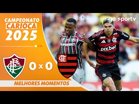Gols e lances de Fluminense x Flamengo