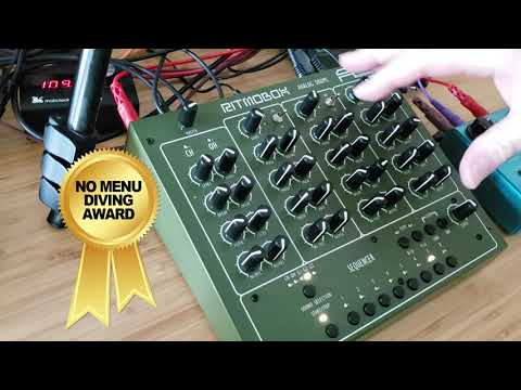 AVP Synthesizers Ritmobox Analog Drum Machine Review / Demo