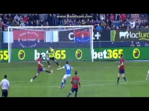 Gol Markel Susaeta Osasuna 0-1 Atlectic Bilbao 26-01-2014
