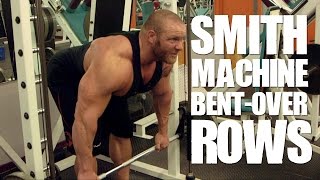 Smith Machine Bent-over Row exercise video thumbnail