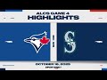 MLB ALCS Game 4 Highlights Blue Jays Vs Mariners October 16 2025