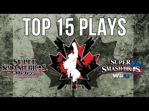 Top 15 Plays of Canada Cup 2016 - SSBM / Smash 4