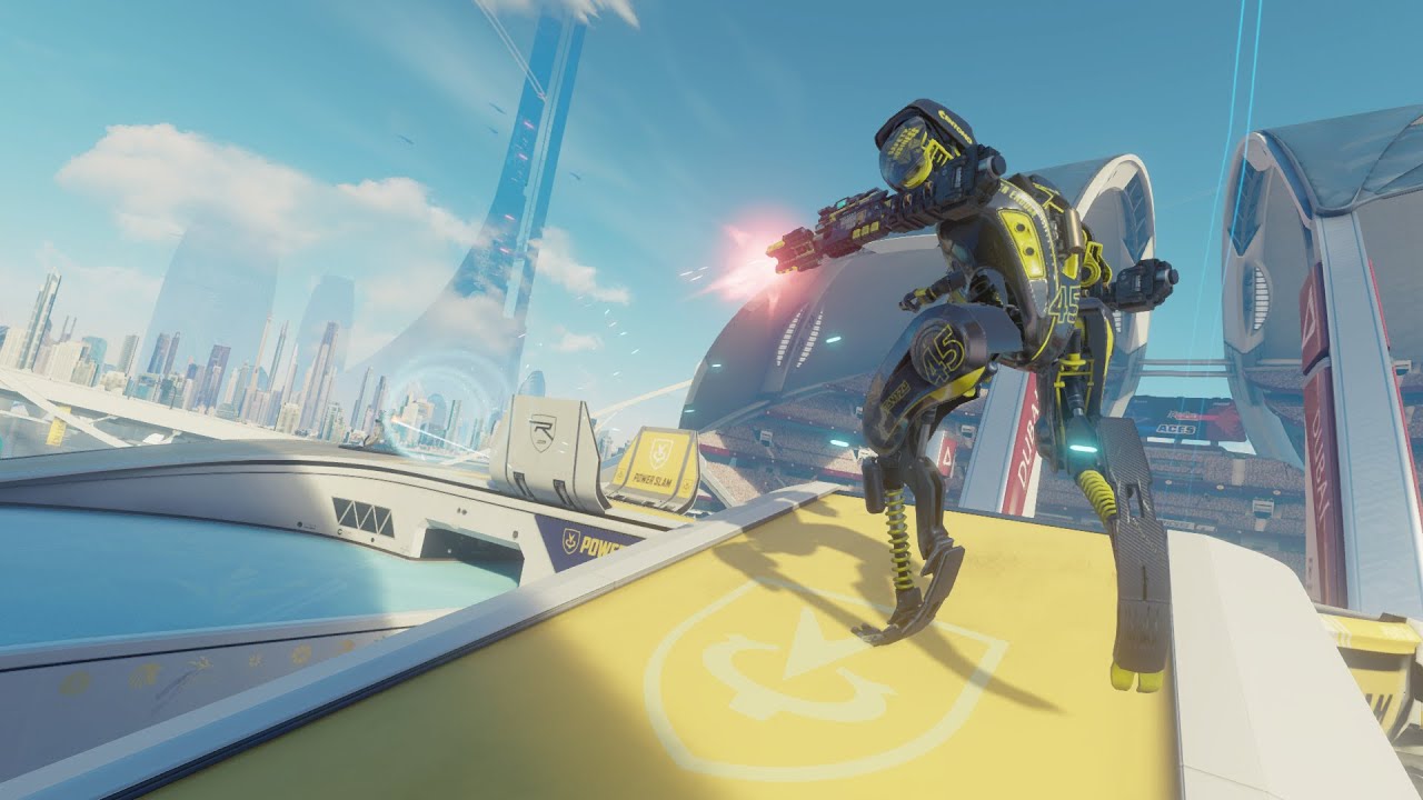 Check out the massive stadiums of RIGS Mechanized Combat League