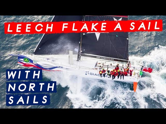 Learn How To Leech Flake a Sail with North Sails - Tips to look after your Sails