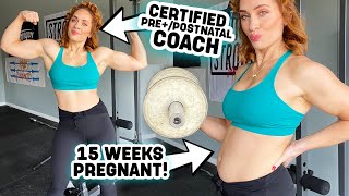 LIFTING WHILE PREGNANT? Strength Training Do