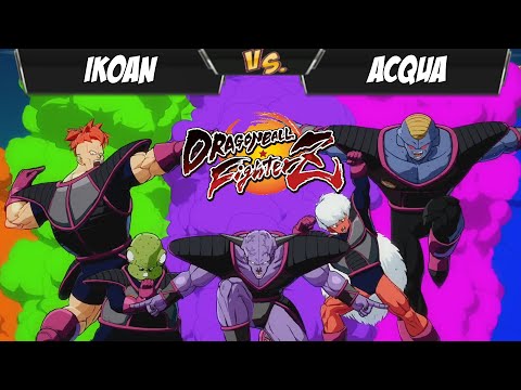Ikoan(Kefla/Hit/Yamcha) Fights Acqua(Ginyu/Cooler/Yamcha)[DBFZ PS4]