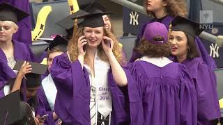 NYU's 186th Commencement Exercises Full Program