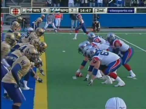 CFL East Semi Final MTL at WPG- Nov. 11, 2007