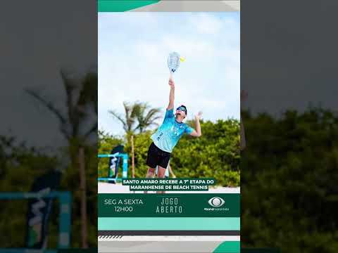 SANTO AMARO RECEBE A 7ª ETAPA DO MARANHENSE DE BEACH TENNIS