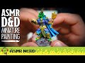 ASMR | Carefully Painting a DnD Tabletop Gaming Miniature 🖌🎨 [soft spoken, relaxing, tingly]