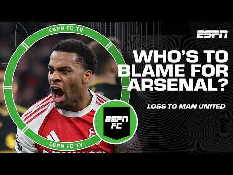Craig Burley reacts to Arsenal's loss to Manchester United: 'This is on them!' | ESPN FC