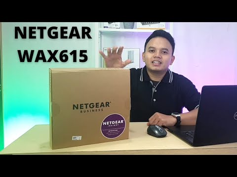 Netgear WAX615 AX3000 Dual-Band PoE Multi-Gig Insight Managed WiFi 6 Access Point