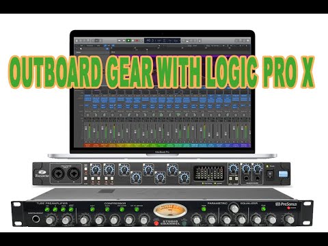 Using Analog Hardware With Logic Pro X - Focusrite Saffire Pro 40 & Presonus Studio Channel