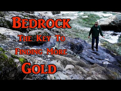 The type of bedrock is very important to gold recovery, I explain why in this video.