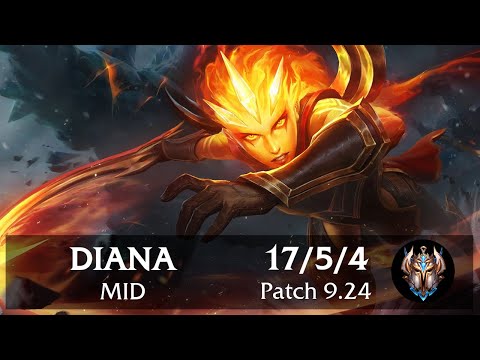 Diana Mid vs Akali | Pinoy Challenger Replay Preseason Patch 9.24