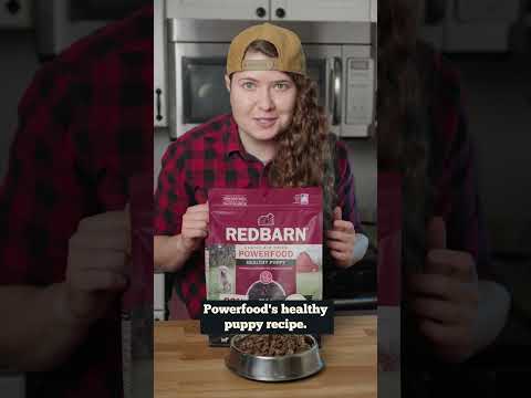 Introducing Redbarn's Healthy Puppy Gently Air Dried Powerfood!