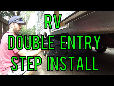 How To Install A Double Entry Step On A Camper - Lippert Components